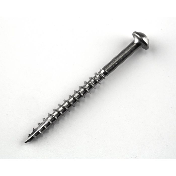 Kreg Pocket Hole Screws - 64mm Coarse/MaxiLoc Head - Stainless - 50 pack