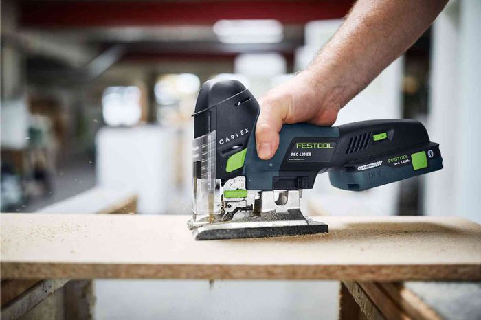 Festool PSC 420 Cordless Barrel Grip Jigsaw (tool only)