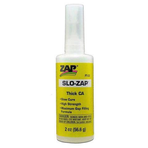 ZAP SLO-ZAP CA Thick Viscosity (2oz/56.6g Bottle) Cyanoacrylate 'Super' Gl