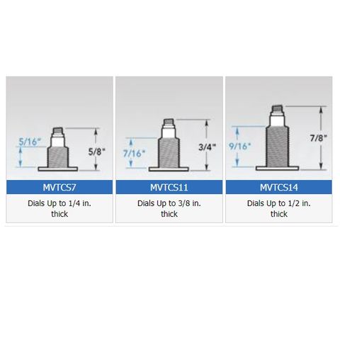 Continuous Sweep Movement - suit dials up to 1/2" (13mm) thick