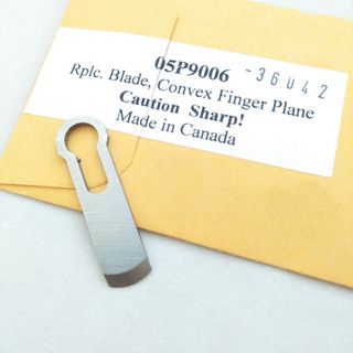 Replacement blade for Detail Palm Plane Double Convex