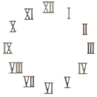 Clock Numbers Roman 1/2in (13mm) - Gold