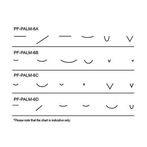 Pfeil Lino Palm Chisel Set 'A'