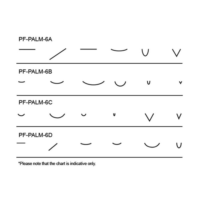 Pfeil Lino Palm Chisel Set 'A'