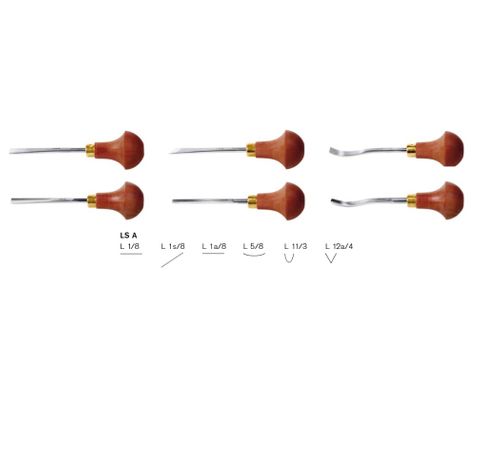Pfeil Lino Palm Chisel Set 'A'