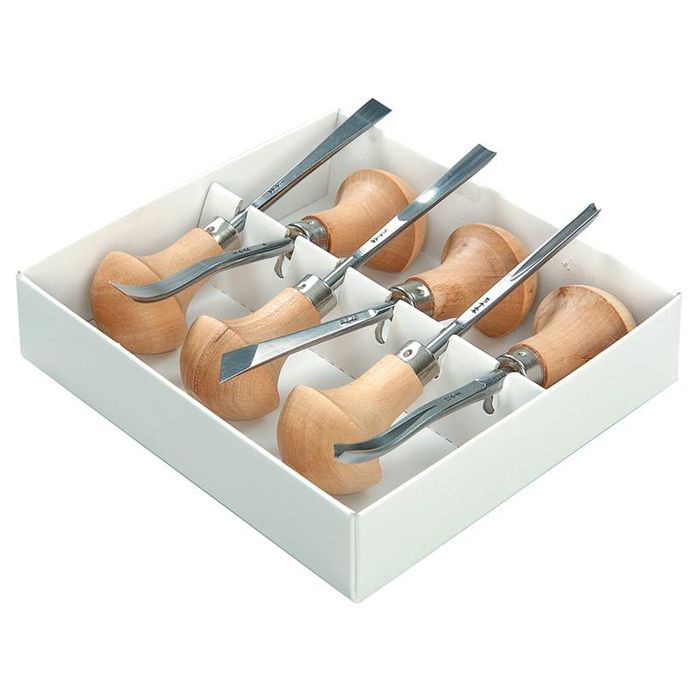 Pfeil Lino Palm Chisel Set 'B'