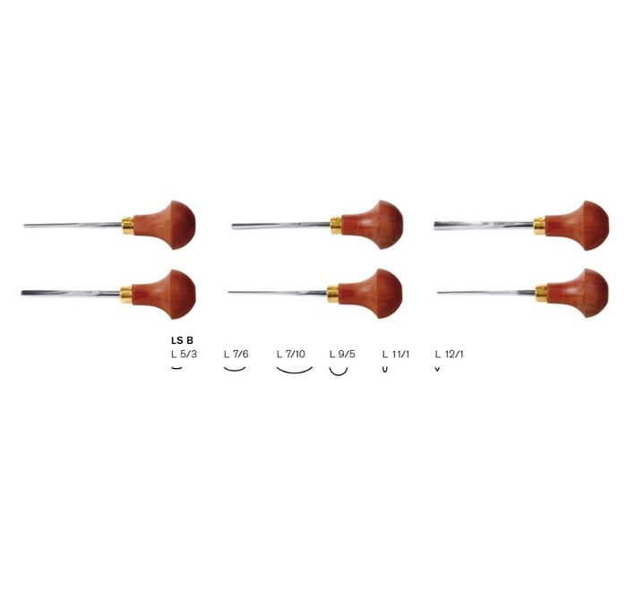 Pfeil Lino Palm Chisel Set 'B'