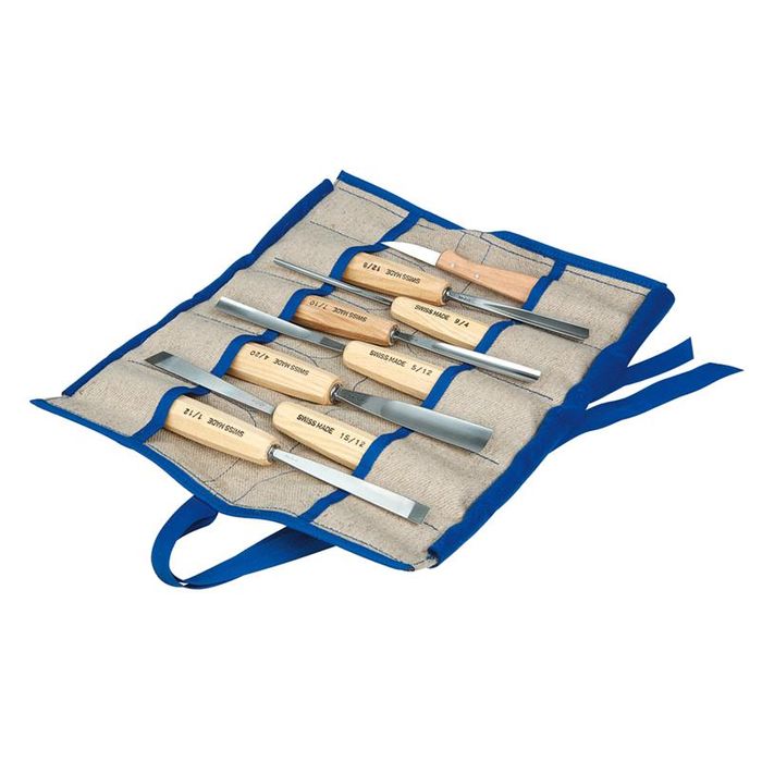 Pfeil Chisel Roll Set - 8 Piece