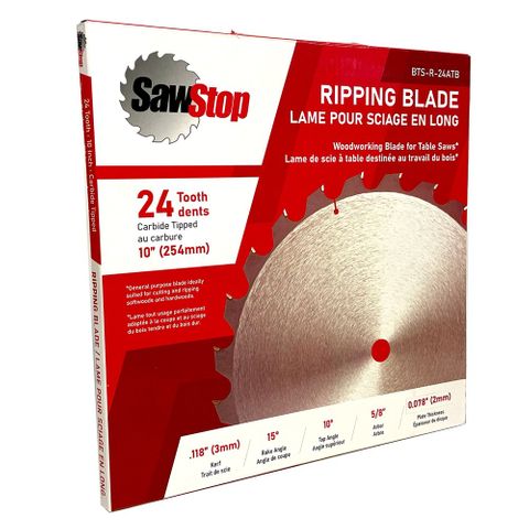 SawStop 24 tooth Ripping Blade