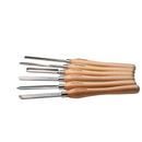 Carbatec 6PC Cryogenic M2 HSS Large Woodturning Chisel Set