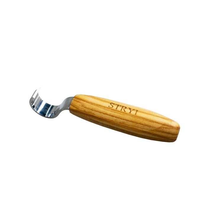 Stryi Left hand spoon carving knife