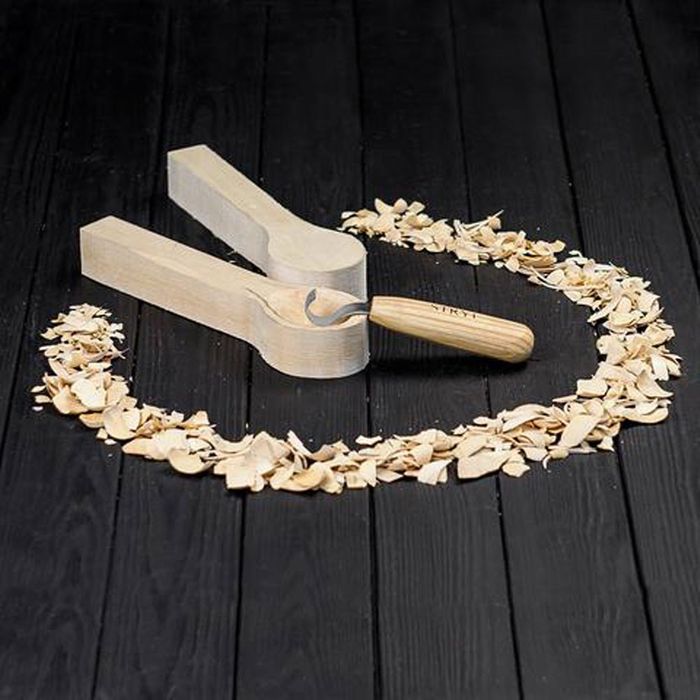 Stryi Right hand spoon carving knife