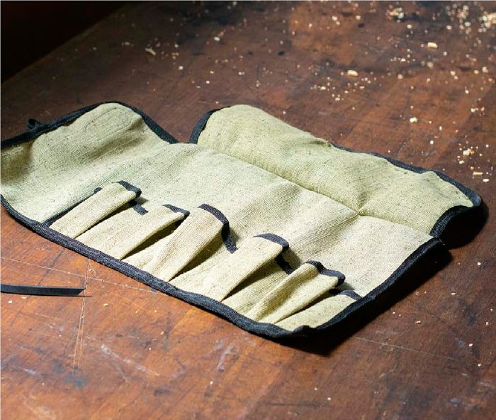 Stryi 5 Place Canvas Tool Roll (knives)