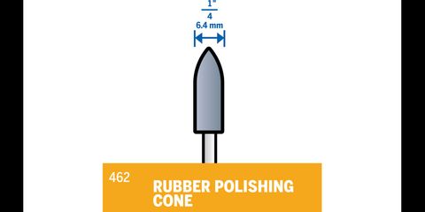 Rubber polishing Points 6.4mm