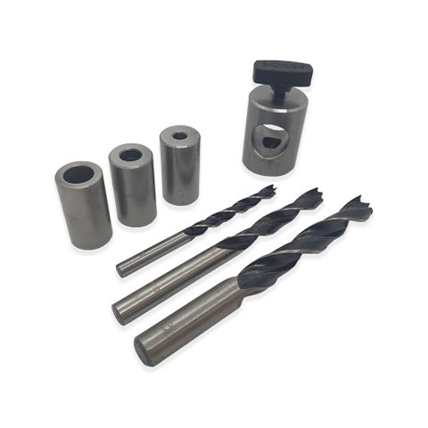 Precision Boring System with 1" tool post & 3 metric drill bits