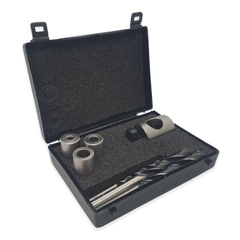 Precision Boring System with 1" tool post & 3 metric drill bits