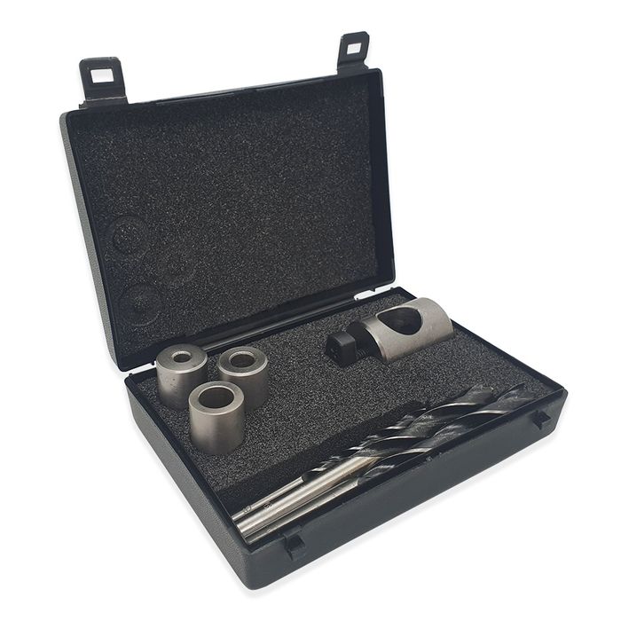 Precision Boring System with 1" tool post & 3 metric drill bits