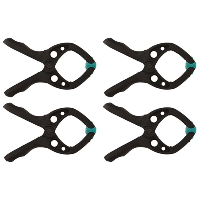 Wolfcraft Microfix Spring Clamp (4pack) - 30mm Clamping Width