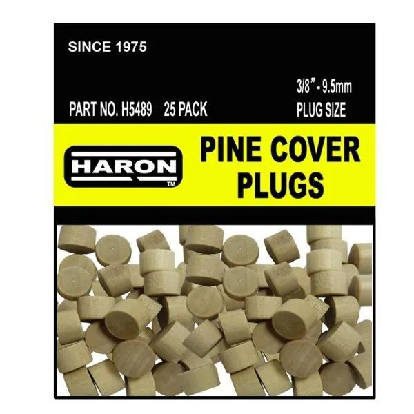 Haron Flat Pine Plug 3/8in 9.5mm (25)