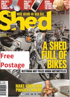 Mag - The Shed Volume 97 - July - August 2021 - Free Postage