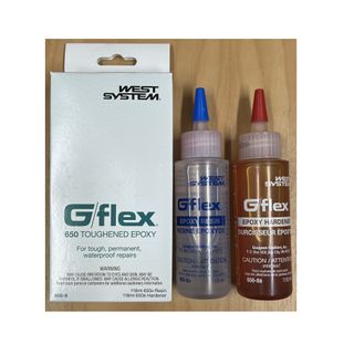 WEST SYSTEM GFlex Epoxy Resin and Hardener - 118mL each