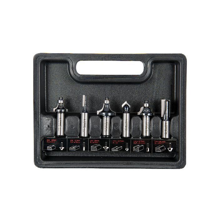 Trend 6 piece 1/2 inch shank starter cutter set