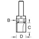 Trend Special Pattern Bit - 1/2 inch Diameter