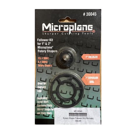 Microplane Rotary Shaper Follower Kit (Fits both 1 & 2") ***