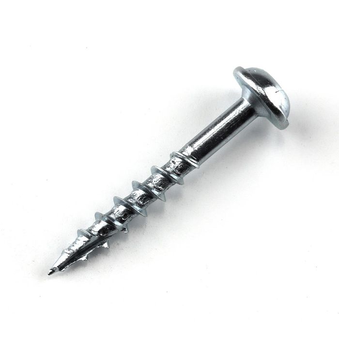 Kreg Pocket Hole Screws - 32mm Coarse/MaxiLoc Head - Zinc - 250 pack