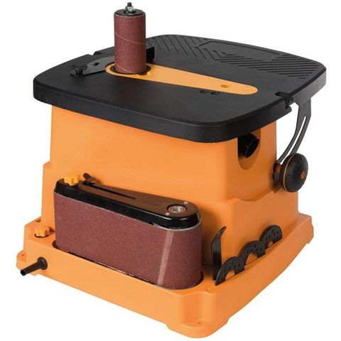 Oscillating spindle and on sale belt sander