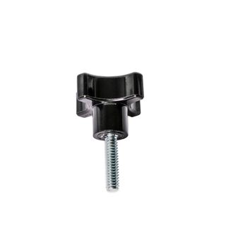 Carbatec Small Cross Knob - 1/4" External Thread - Pk4