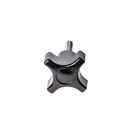 Carbatec Small Cross Knob - 1/4" External Thread - Pk4