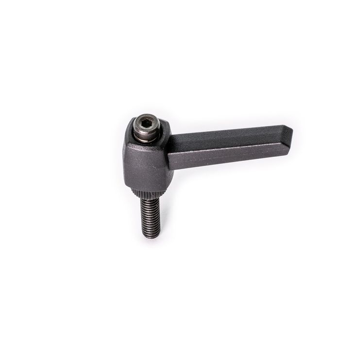 Carbatec Bristol / Kip Type Lever Handle - 1/4" External Thread - Pk2