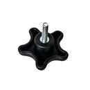 Carbatec Large Star Knob 1/4" External Thread - Pk4