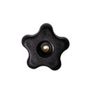 Carbatec Large Star Knob 1/4" Internal Thread - Pk4