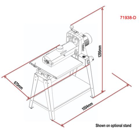 Laguna SuperMax 19/38 Wide Drum Sander CE Model