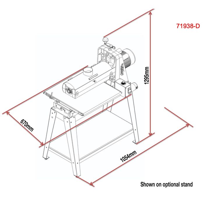 Laguna SuperMax 19/38 Wide Drum Sander CE Model