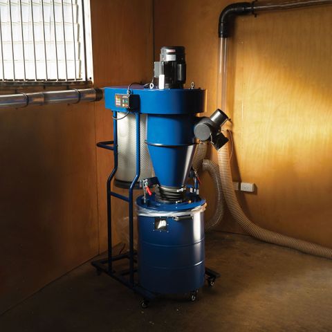 Carbatec CDC-850P 2-stage Cyclone Dust Extractor