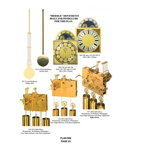 REGULATOR CLOCK PLAN ***