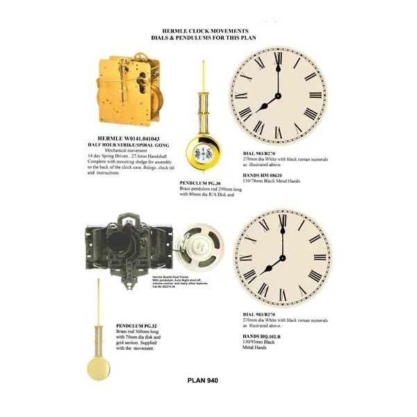 REGULATOR CLOCK PLAN ***