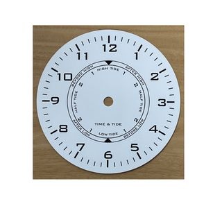 6 INCH (150MM) TIME AND TIDE DIAL - Metal