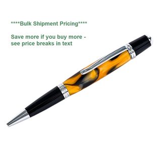 Chrome & Black Sierra Twist Pen Kit - Pack of 1