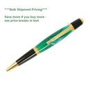 Gold & Black Sierra Twist Pen Kit - Pack of 1