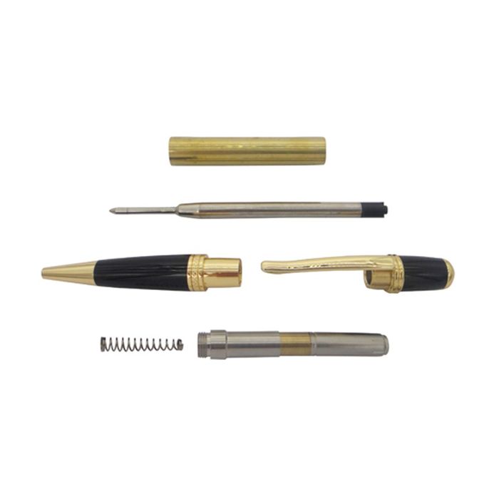 Gold & Black Sierra Twist Pen Kit - Pack of 1