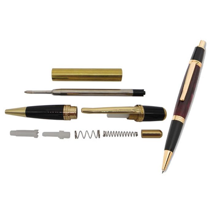 Gold Sierra Click Pen Kit - Pack of 1