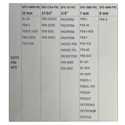 Carbatec Long Series Brad Point Bit - 10mm - HSS