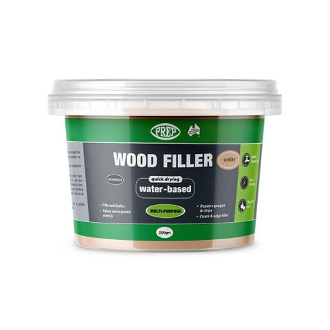 PREP Wood Filler - Cedar - 250g