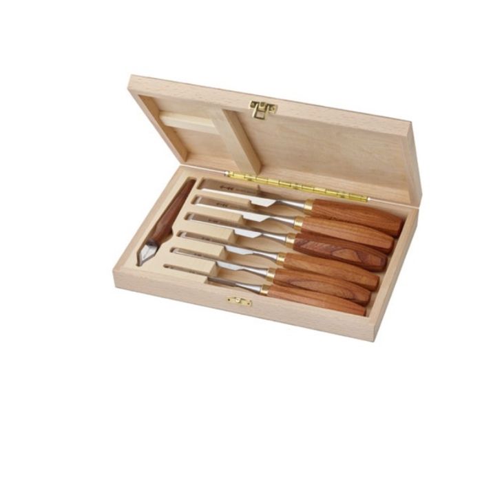Pfeil Cabinet Makers Chisels - Set of 7 pieces in box