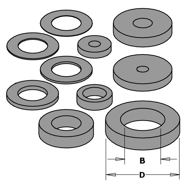 3mm Spacer suit Slot Cutters ***