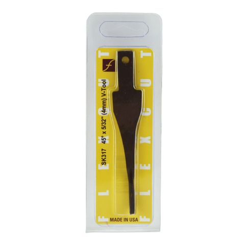 Flexcut SK Chisel blade 45° x 4mm V-Parting Tool